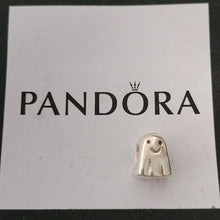 Load image into Gallery viewer, Pandora Retired Sterling Silver Halloween Ghost Bead - 790202