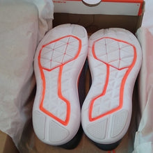 Load image into Gallery viewer, Nike Flex Running Athletic Shoes, 4Y, Dark Grey/White/Total Orange