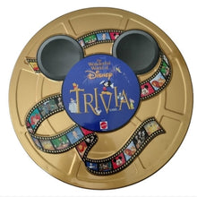 Load image into Gallery viewer, Mattel The Wonderful World of Disney Trivia Game in Collectible Gold Tin