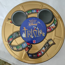 Load image into Gallery viewer, Mattel The Wonderful World of Disney Trivia Game in Collectible Gold Tin