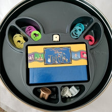 Load image into Gallery viewer, Mattel The Wonderful World of Disney Trivia Game in Collectible Gold Tin