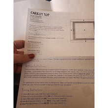 Load image into Gallery viewer, Carrot Top Bunny Quilt Pattern Size 30.5" x 25" Eat Cake Graphics