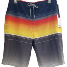 Load image into Gallery viewer, Men's Goodfellow & Co. 10" Striped Sunset Board Shorts, 60" waist