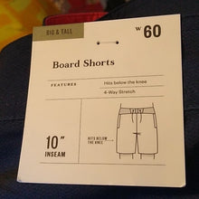 Load image into Gallery viewer, Men's Goodfellow & Co. 10" Striped Sunset Board Shorts, 60" waist