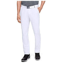 Load image into Gallery viewer, Men's Under Armour Vanish Tapered Golf Pants, White, size 34x30