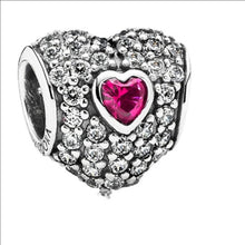 Load image into Gallery viewer, Pandora Sterling Silver In My Heart Bead 791168sru