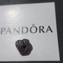 Load image into Gallery viewer, Pandora Sterling Silver In My Heart Bead 791168sru