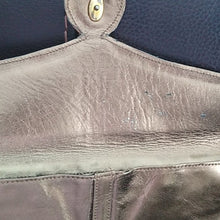 Load image into Gallery viewer, Nina Gold Metallic Envelope Clutch Bag purse