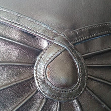 Load image into Gallery viewer, Nina Gold Metallic Envelope Clutch Bag purse