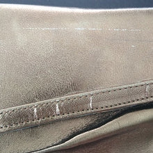 Load image into Gallery viewer, Nina Gold Metallic Envelope Clutch Bag purse