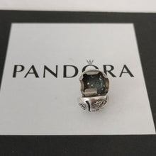Load image into Gallery viewer, Pandora Sterling Silver Sparkling Leaves Clip w/ Clear Zirconia - 791416cz