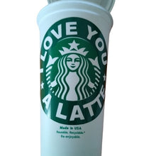 Load image into Gallery viewer, 4 Custom Starbucks Reusable cups