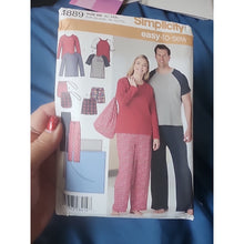 Load image into Gallery viewer, Simplicity 4889 Size BB XL, XXXL Women's & Mens Pants, Shorts, Top, Blanket, Bag