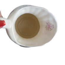 Load image into Gallery viewer, Vintage ATHENA California Small Floral Pitcher and Basin Set, Cream