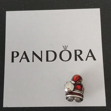 Load image into Gallery viewer, Pandora Retired Sterling Silver St. Nick Santa Christmas Bead -791231ENMX