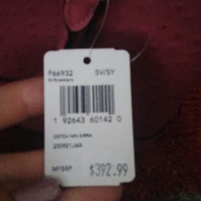 Load image into Gallery viewer, Coach F66932 Embossed Leather Mini Sierra Purse Bag Satchel SV/Strawberry