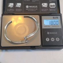 Load image into Gallery viewer, ATI Athra Trading Inc. Sterling Silver 925 S Cuff Bracelet