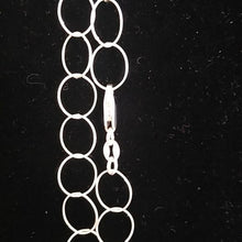 Load image into Gallery viewer, Sterling Silver Neverending Layering 8mm Italian Chain Silver 925 Necklace, 104"