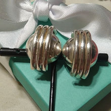 Load image into Gallery viewer, Vintage Signed Sterling Silver Taxco TC-47 Mexican Artisan made Clip-On …