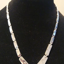 Load image into Gallery viewer, Robert Lee Morris Soho Silver Waterfall Statement Necklace