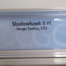 Load image into Gallery viewer, Image Comics Shadowhawk II #1 5/93 CGC Graded 9.2 Embossed cover WP