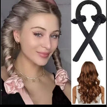 Load image into Gallery viewer, Heatless Curling Rods, Black, Set of 2. *TikTok*