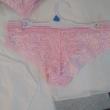 Load image into Gallery viewer, French Affair Multiway Push-up Bra + Panty Set, Pink, 34C/Medium