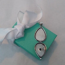 Load image into Gallery viewer, Mystic Topaz + Sterling Silver 925 Prayer Pill Poison Secret Box Pendant