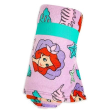 Load image into Gallery viewer, Disney Store Little Mermaid Sparkle Threads Throw Blanket, 50" x 60"