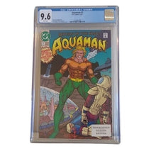 Load image into Gallery viewer, DC Aquaman Return of the King #1 CGC 9.6 12/91 50th Anniversary Year Comic book
