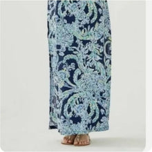 Load image into Gallery viewer, Lilly Pulitzer Merrill Maxi Dress, High Tide, Scuba Doo, XL