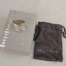 Load image into Gallery viewer, Silpada Sterling Silver Desert Wishes Wide Statement Ring, size 5