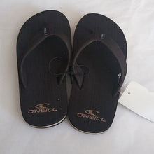 Load image into Gallery viewer, O'Neill BOYS Phluff Daddy Dark Brown Flip Flop, Size 11/12 Sandals