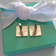 Load image into Gallery viewer, Vintage Alpaca Silver Initial D + P Cufflinks Mexico