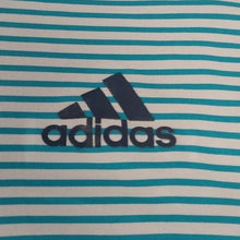 Load image into Gallery viewer, Adidas Golf Ultimate Colorblock Polo, Active Teal/ Grey Two, Small