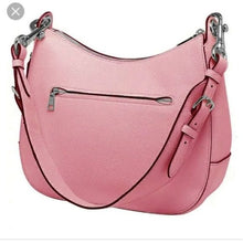 Load image into Gallery viewer, Coach F76695 Leather He's HOBO Purse Bag QB/Pink Rose