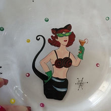Load image into Gallery viewer, Hand Painted Halloween Party Dessert Plates, Set of 5