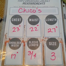 Load image into Gallery viewer, Chico's Women's Multicolor Linen Jacket w/ 3/4 sleeves + dual collar, Size 3