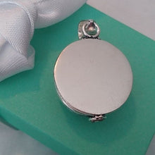 Load image into Gallery viewer, Pink Kunzite + Sterling Silver 925 Prayer Pill Poison Secret Box Pendant