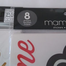 Load image into Gallery viewer, Mambi Sticks Alphabet + Friendship Stickers, 36 sheets total