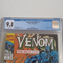 Load image into Gallery viewer, Marvel Venom: The Mace #1 5/94 CGC graded 9.8 White Pages