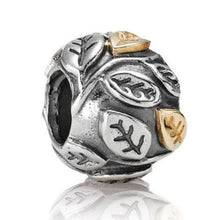 Load image into Gallery viewer, Pandora Tree of Life Charm Bead with 14K Gold Leaves 790429 ALE 925