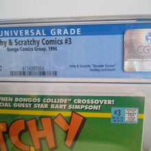 Load image into Gallery viewer, Bongo Group Comics Itchy & Scratchy #3 Bart Crossover 9.2 GCG graded White Pages