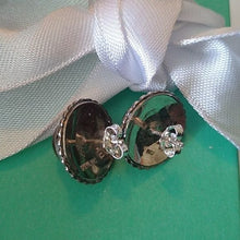 Load image into Gallery viewer, Navajo Carnelian + Sterling Silver Post Earrings, marked EC