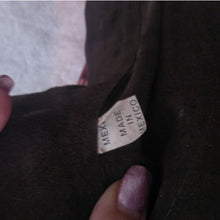 Load image into Gallery viewer, Vintage Tooled Leather + Suede Horse Horseshoe Purse Bag