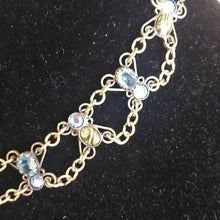 Load image into Gallery viewer, Vintage Mary DiMarco Necklace Blue and Green Stones