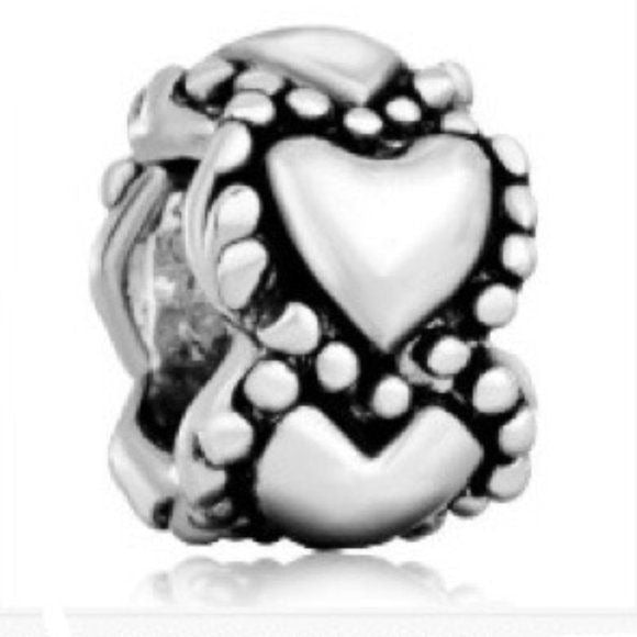 Pandora Heart Spacer Charm Red Heart You Me Spacer Charm