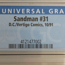 Load image into Gallery viewer, D.C. Vertigo Comics Sandman #31 CGC Graded 9.4 Gaiman WP