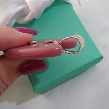 Load image into Gallery viewer, Vintage Carolyn Pollack Relios Butterfly Pendant Sterling Silver & Rhodochrosite