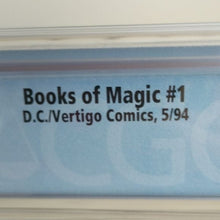 Load image into Gallery viewer, D.C. Vertigo Books of Magic #1 CGC graded 9.4 White Pages